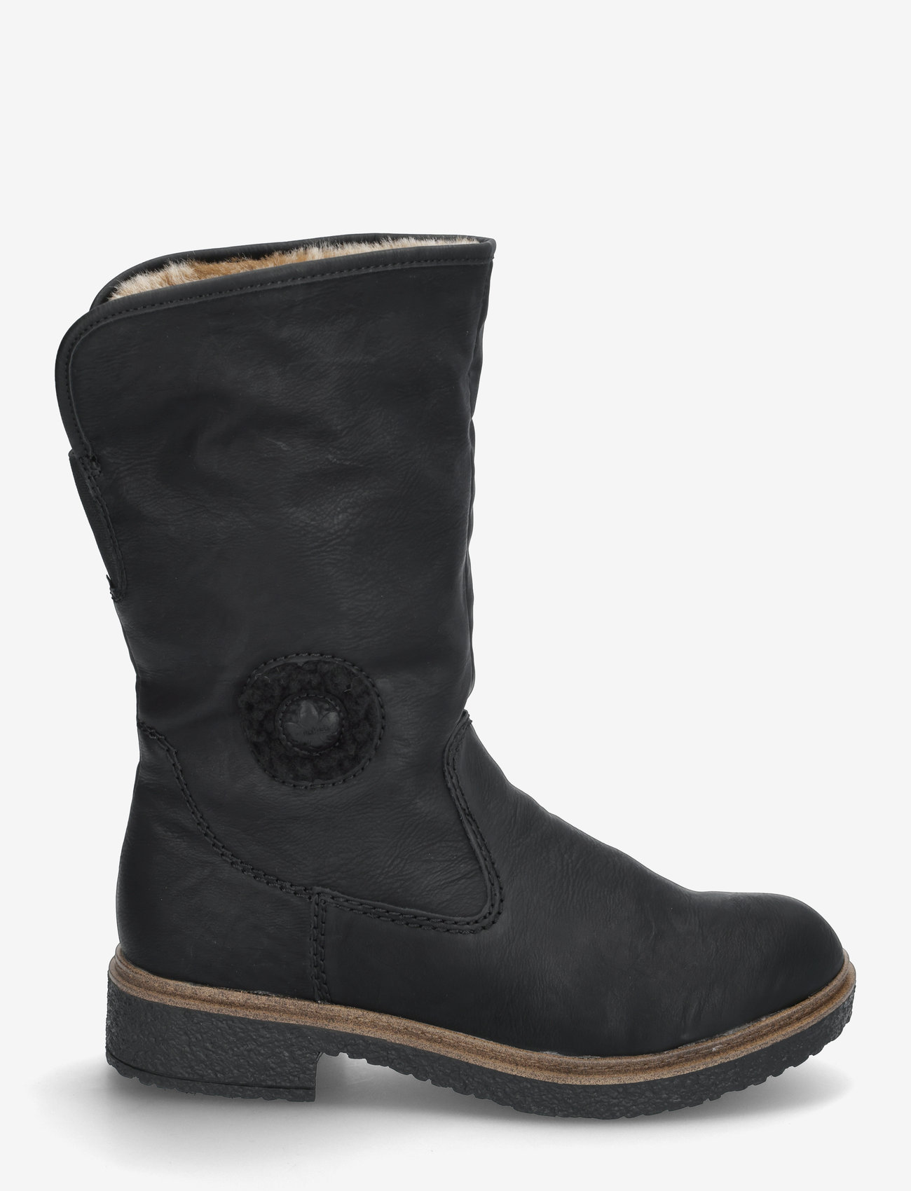 Rieker - Z5054 - varmfodrade skor - black - 1