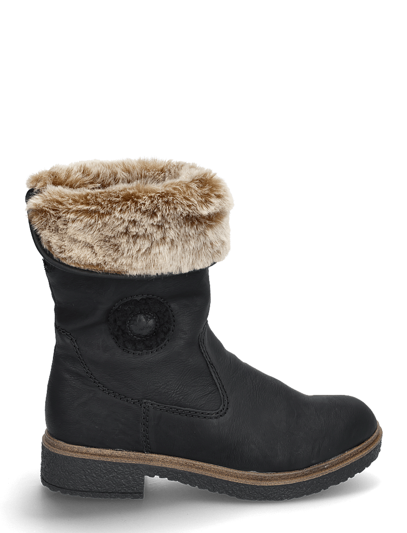 Rieker - Z5054 - varmfodrade skor - black - 4