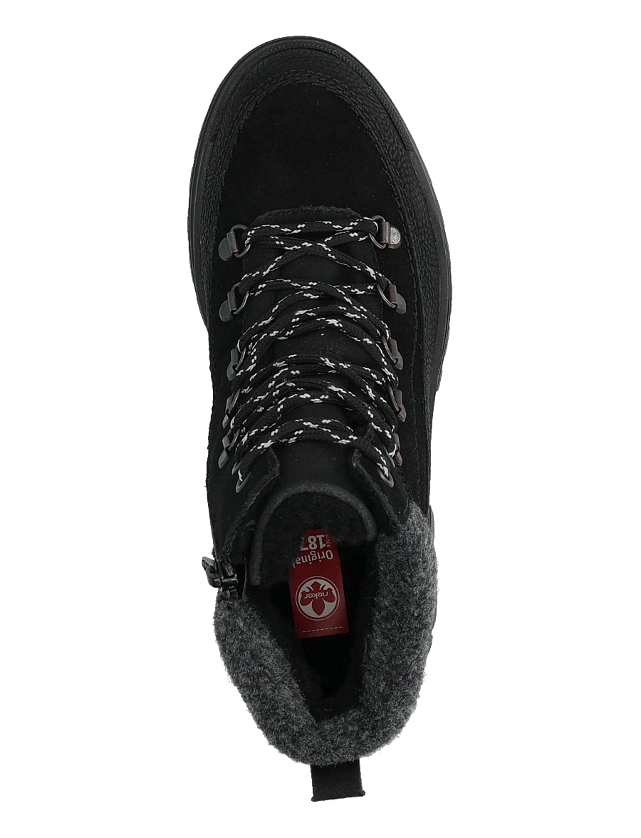 Rieker - Z5440-00 - snørestøvler - black - 3
