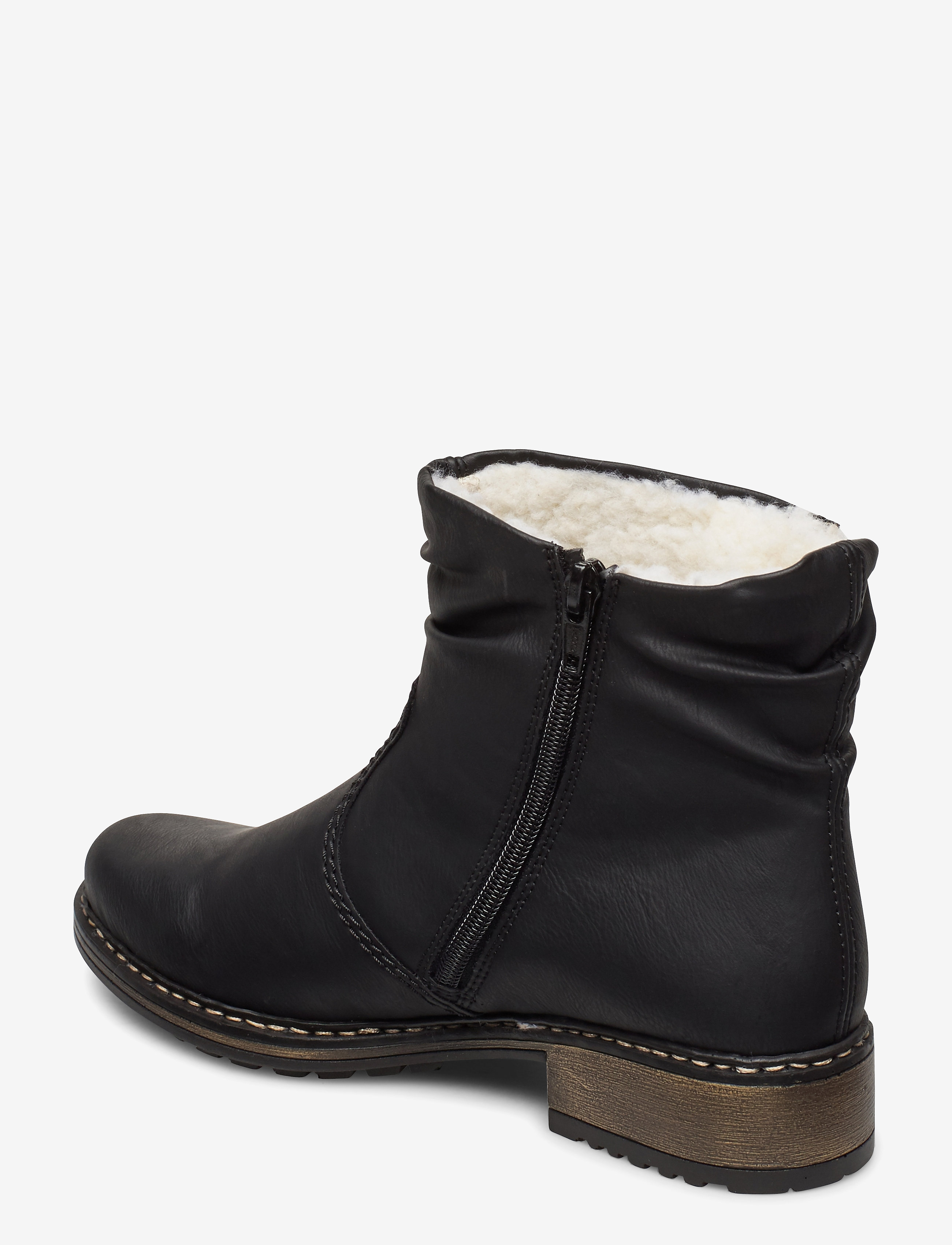 Rieker - Z6841-01 - madalad poolsaapad - black - 2