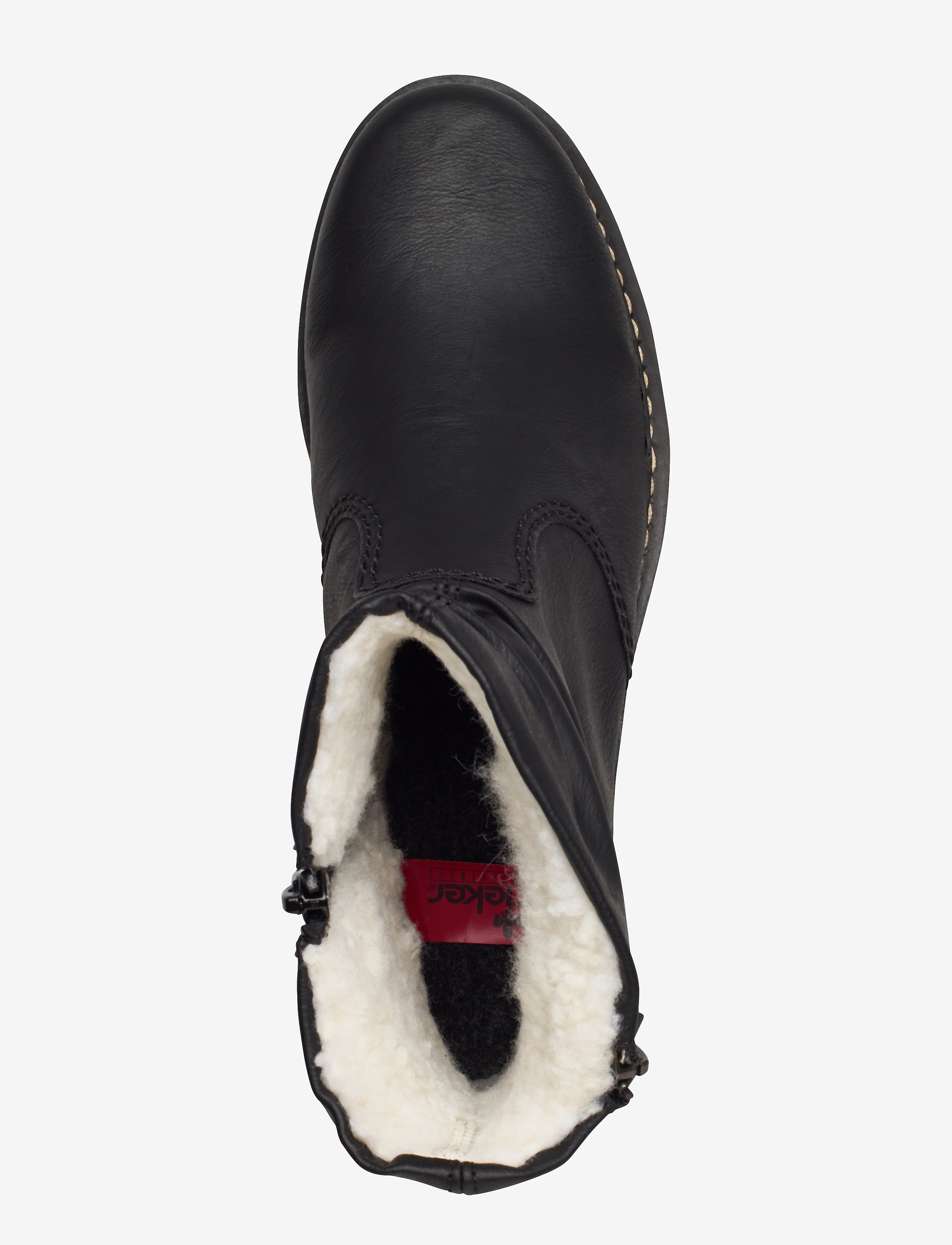 Rieker - Z6841-01 - madalad poolsaapad - black - 3