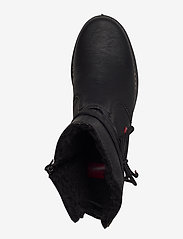 Rieker - Z68M1-01 - flat ankle boots - black - 3