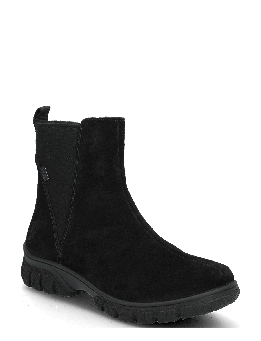 Rieker - Rieker Ladies mid height boots Z7269-25 Brown - flade ankelstøvler - black - 0