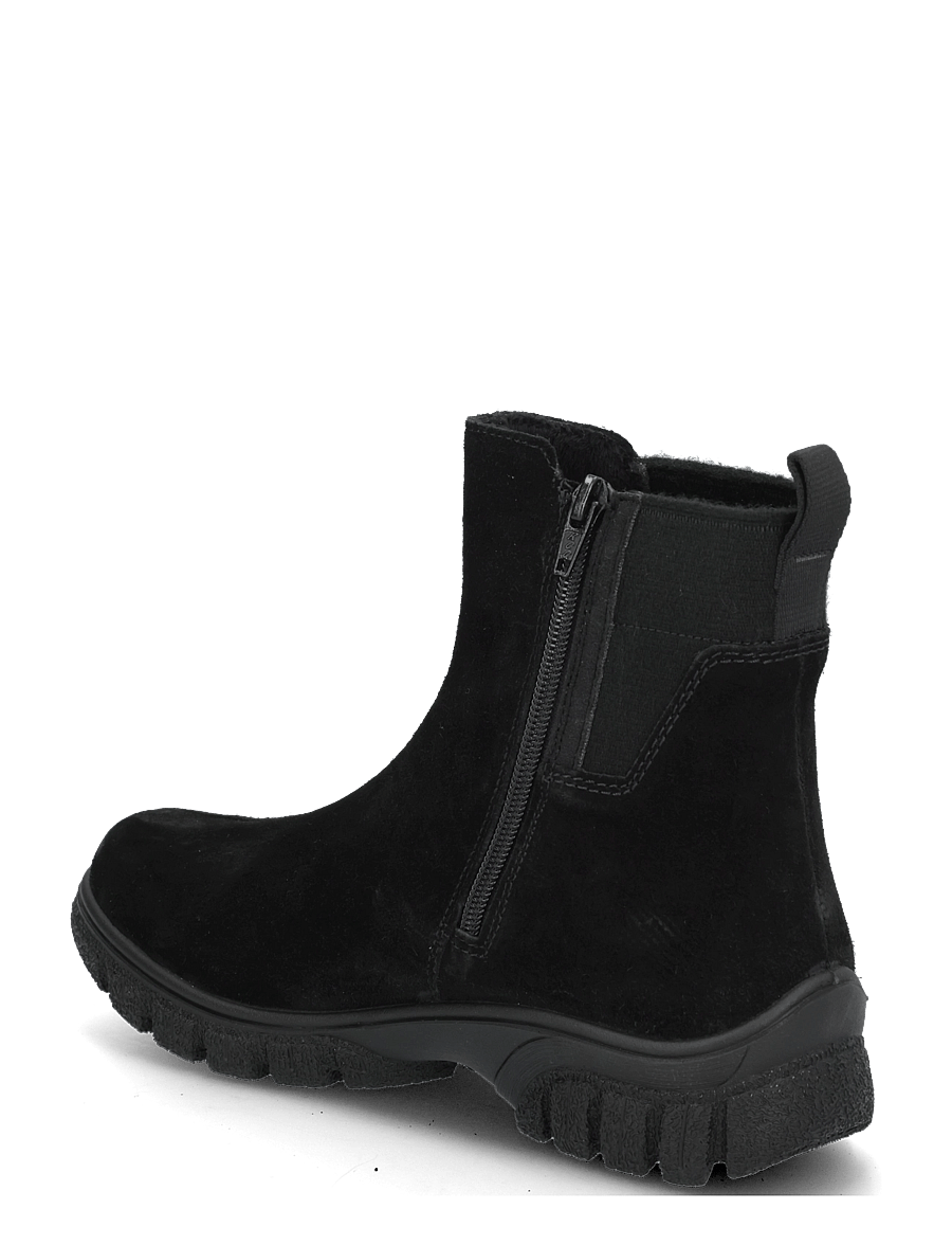 Rieker - Rieker Ladies mid height boots Z7269-25 Brown - flade ankelstøvler - black - 1