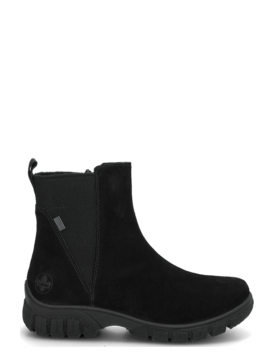 Rieker - Rieker Ladies mid height boots Z7269-25 Brown - flade ankelstøvler - black - 2