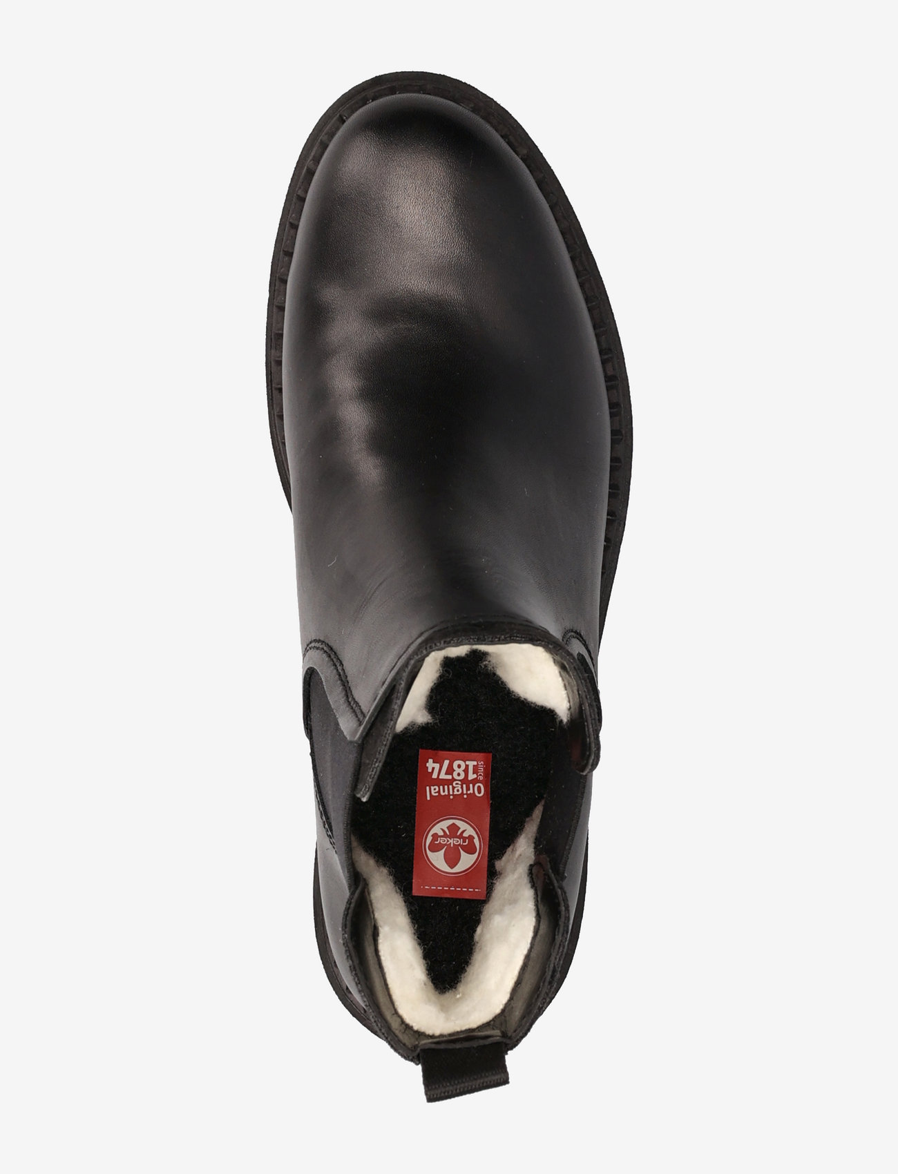 Rieker - Z8584 - varmforede sko - black - 3