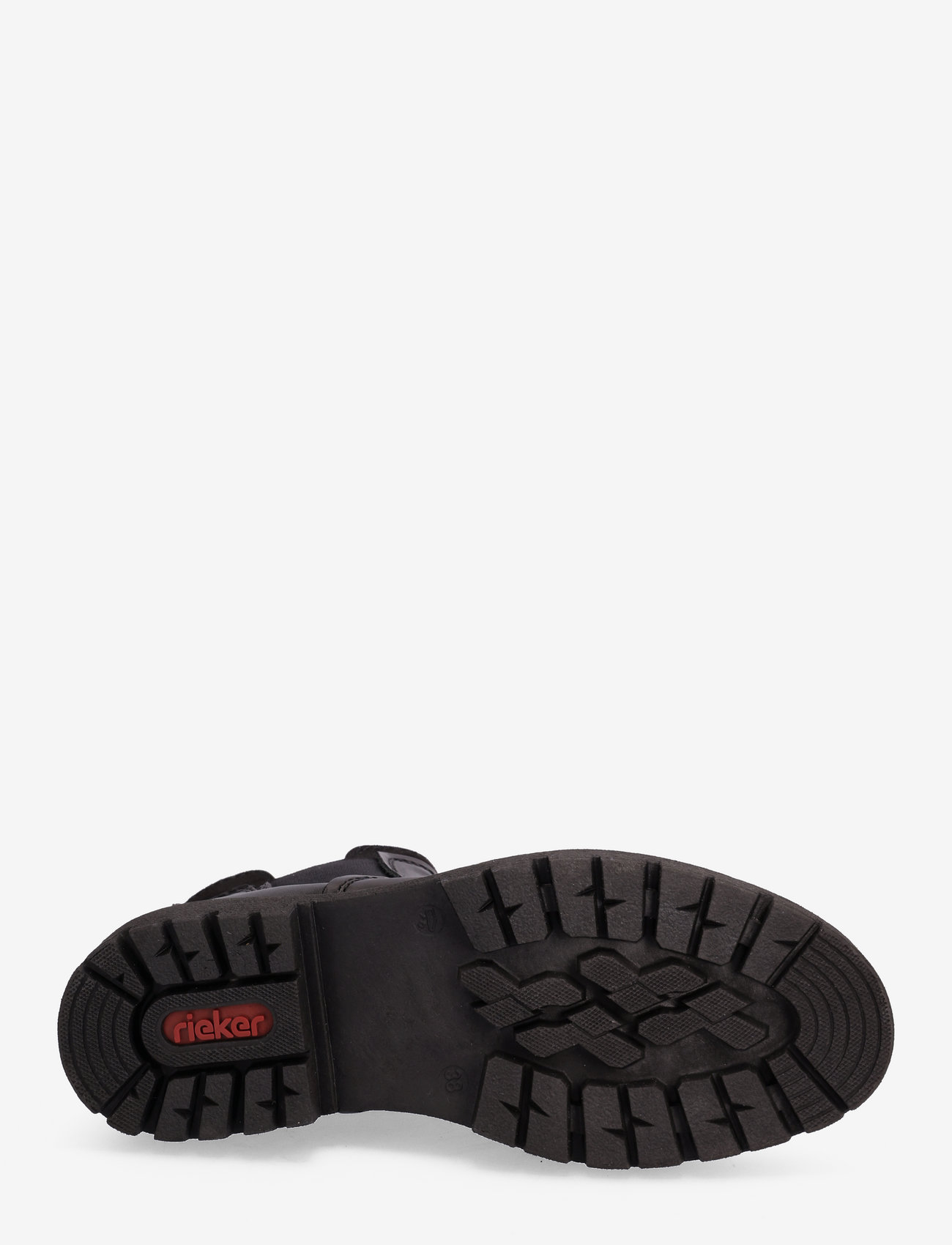 Rieker - Z8584 - varmforede sko - black - 4