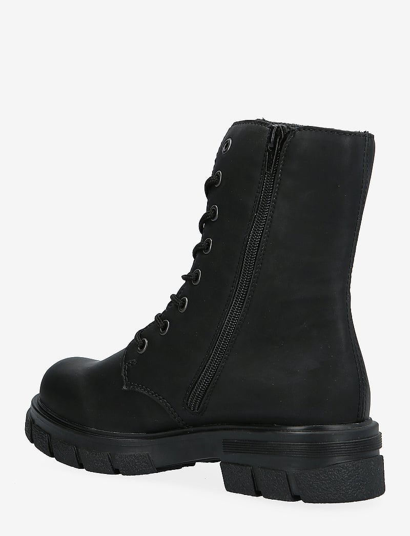 Rieker - Z9120 - flache stiefeletten - black - 2