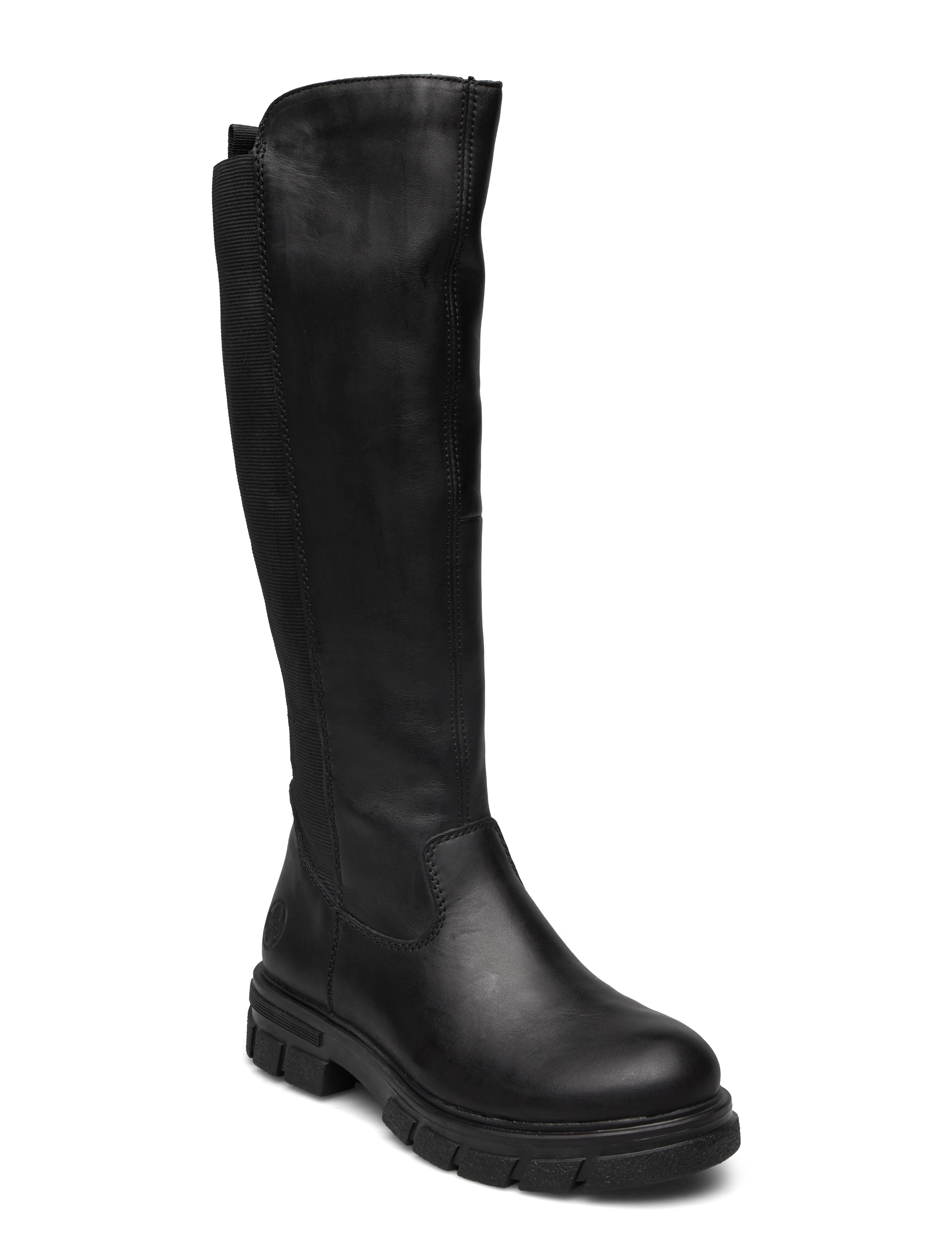 Rieker Rieker Ladies' boots Z9158-28 Brown - Schuhe - BLACK / black