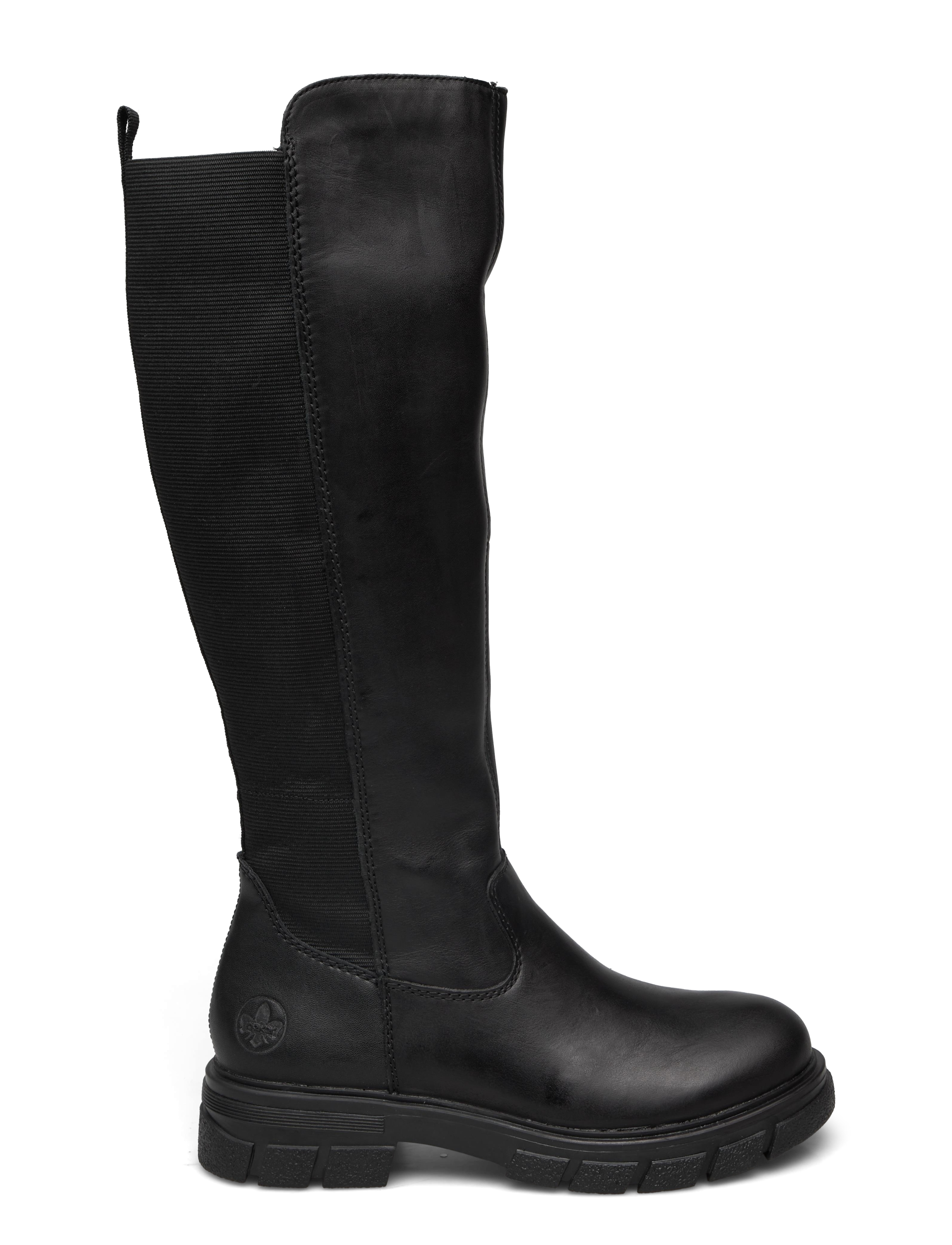 Rieker - Rieker Ladies' boots Z9158-28 Brown - kniehohe stiefel - black - 1