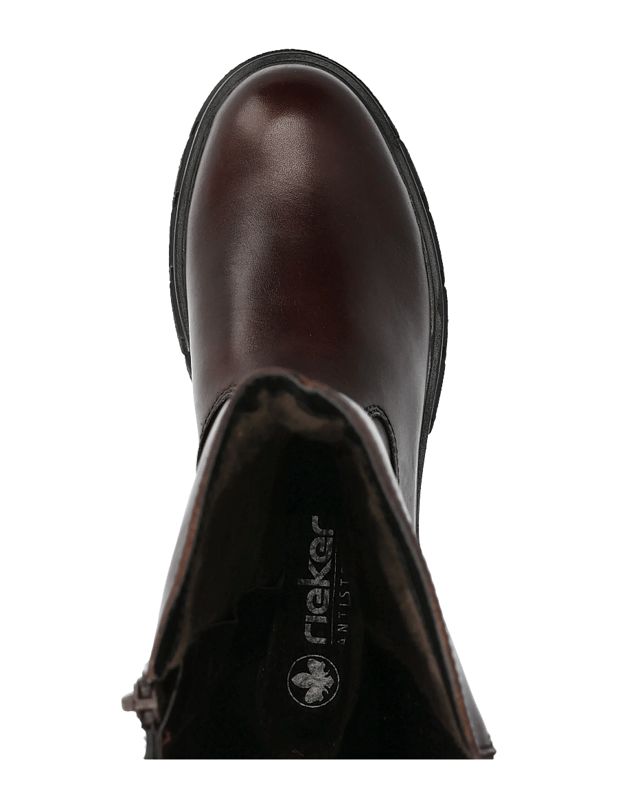 Rieker - Z9158-28 - langskaftede støvler - brown - 3