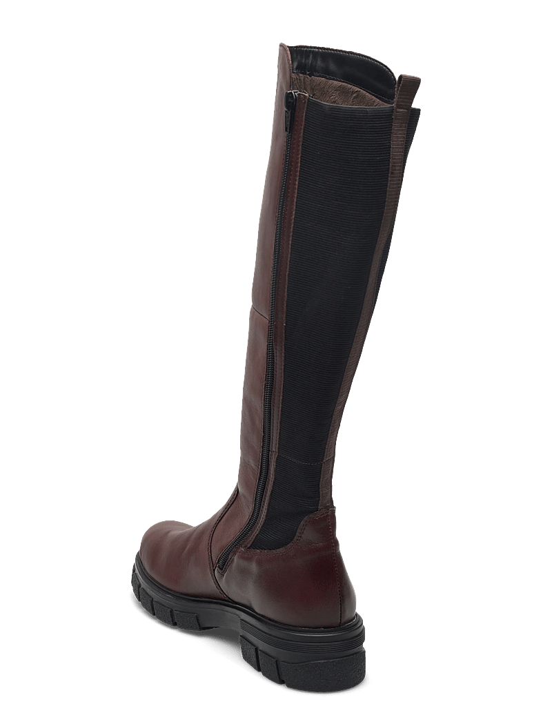 Rieker - Z9158 - kniehohe stiefel - dark dbrown - 2