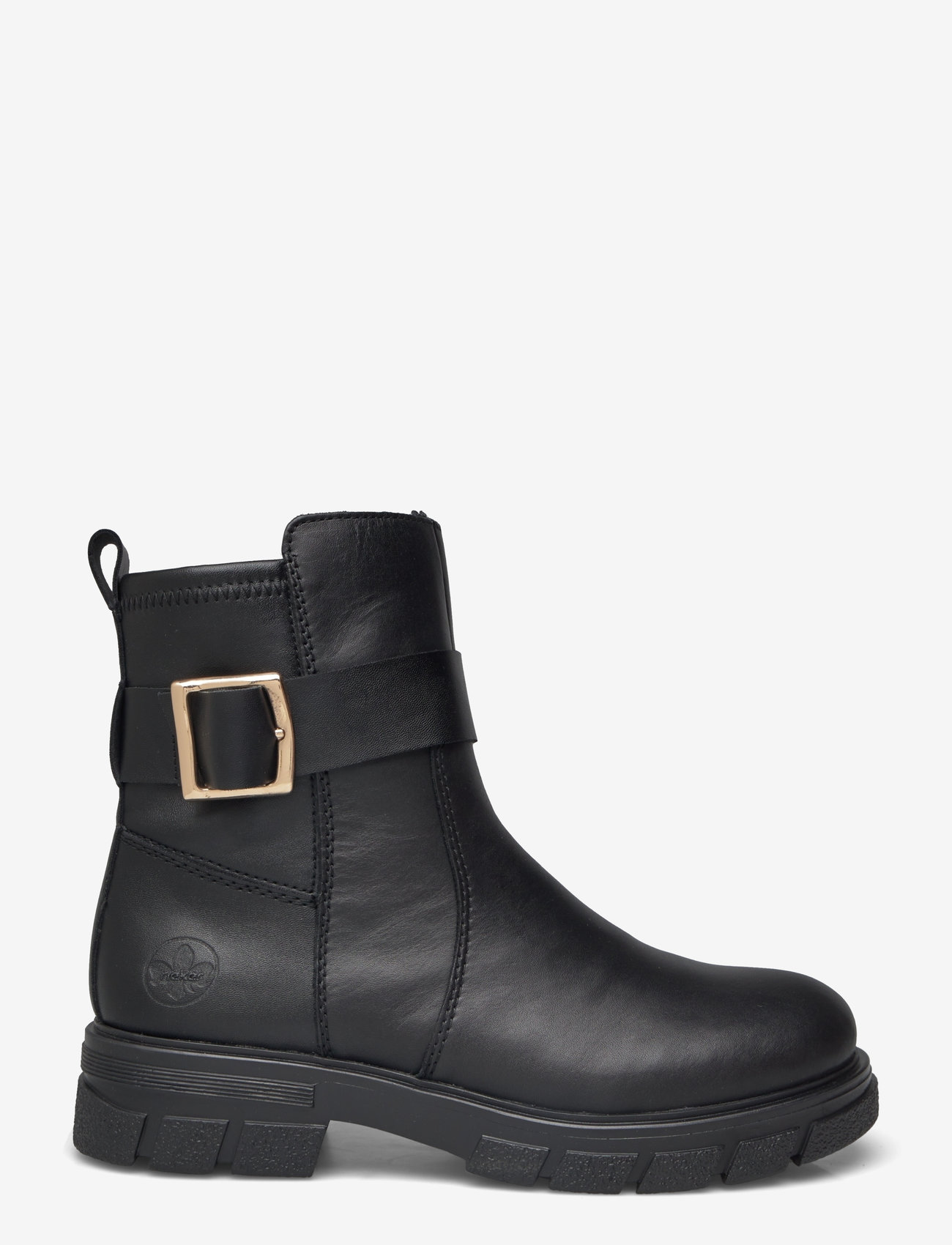 Rieker - Z9174 - varmforede sko - black - 1