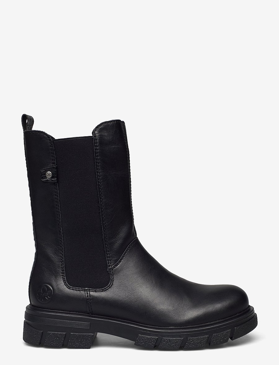 Rieker - Z9180 - flache stiefeletten - black - 1