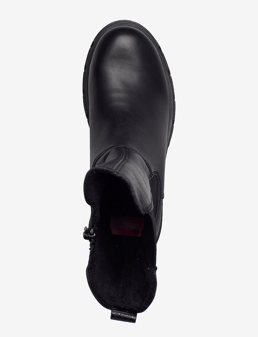 Rieker - Z9180 - flache stiefeletten - black - 3