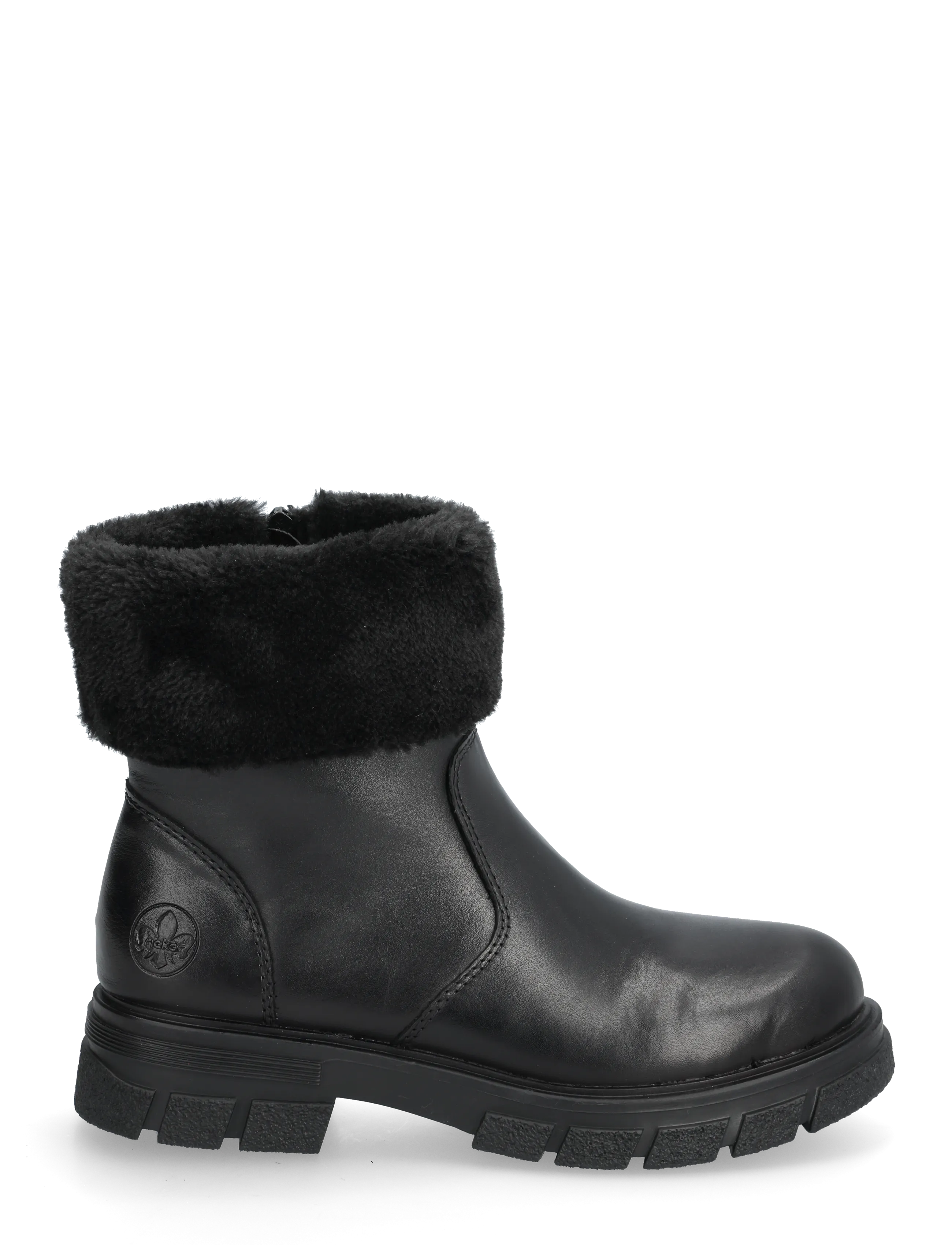 Rieker - Z9188 - madalad poolsaapad - black - 1