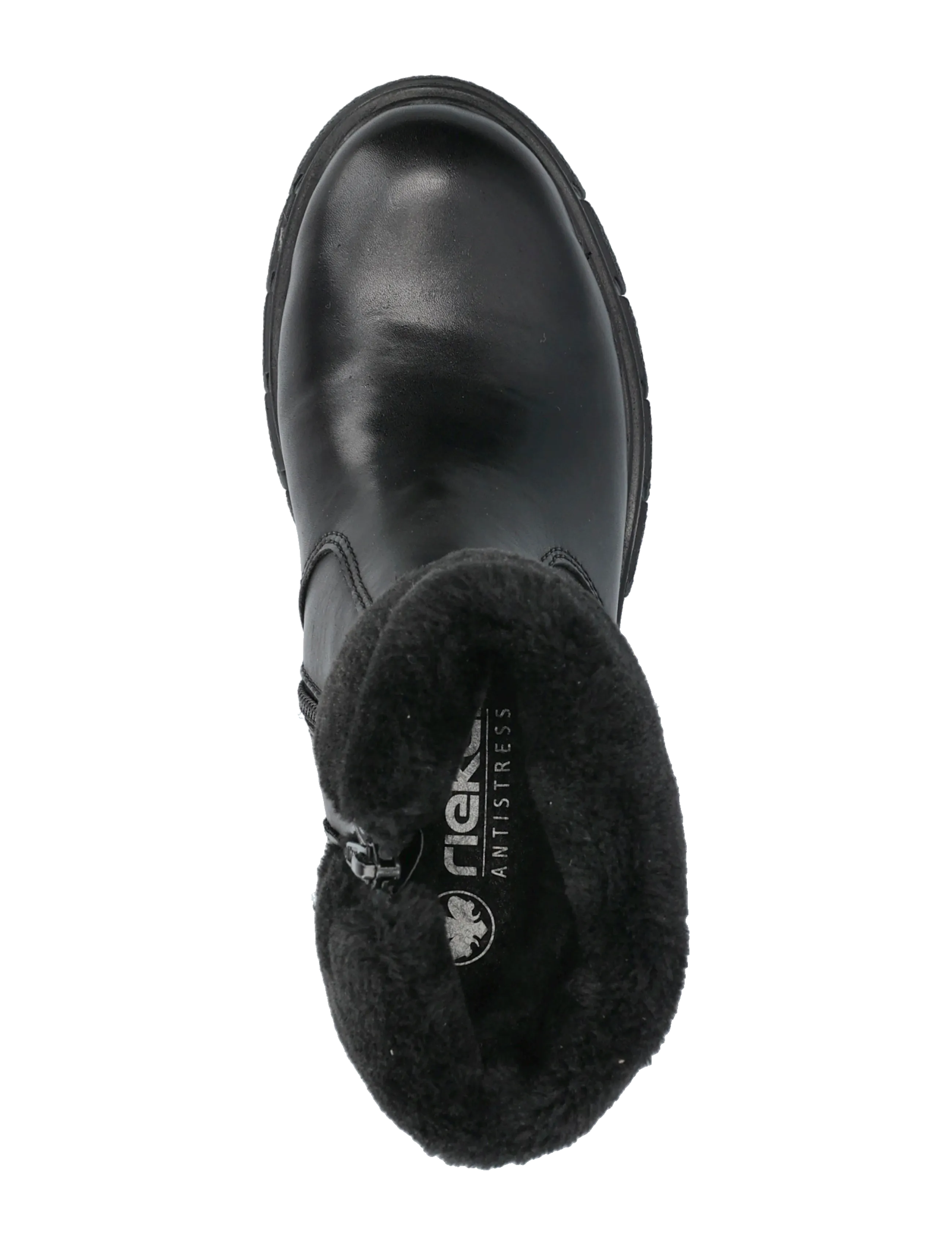 Rieker - Z9188 - madalad poolsaapad - black - 3