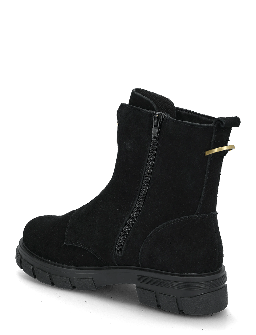 Rieker - Z9196-00 - flade ankelstøvler - black - 1