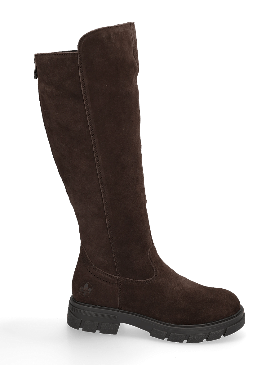 Rieker - Z9197-25 - knähöga stövlar - brown - 2