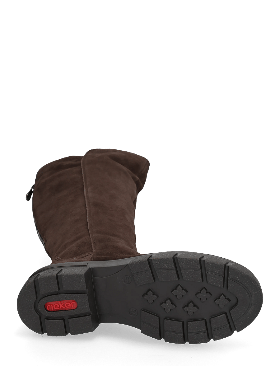 Rieker - Z9197-25 - knähöga stövlar - brown - 4
