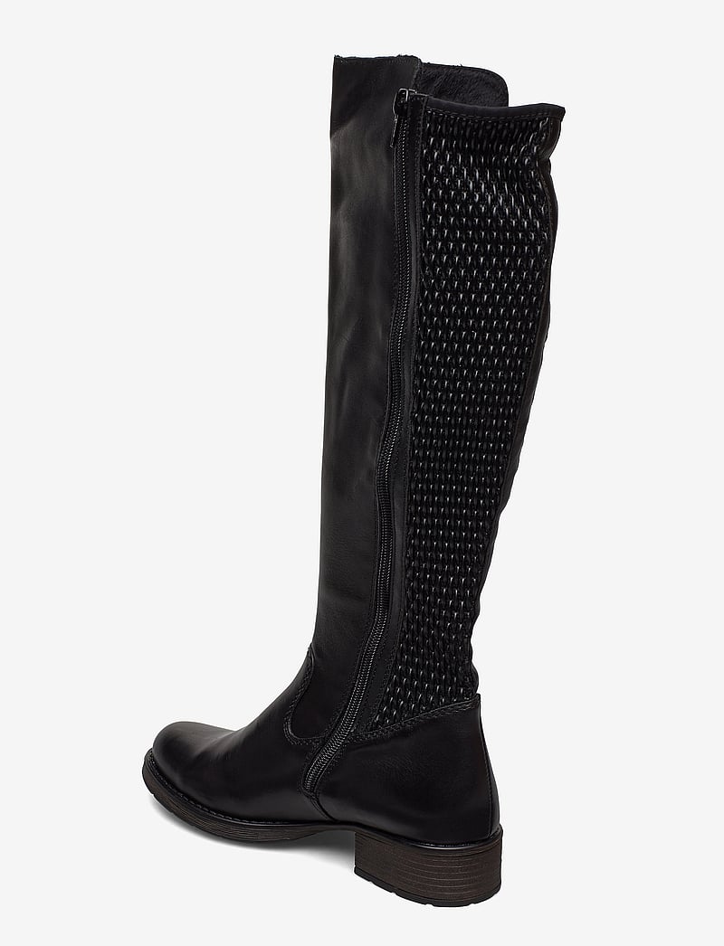 Rieker - Z9591 - knähöga stövlar - black - 2