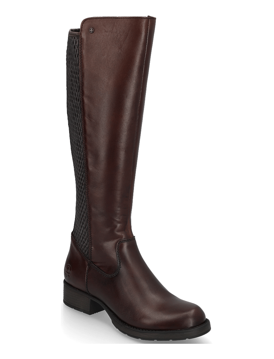 Rieker - Z9591-01 - kniehohe stiefel - brown - 0