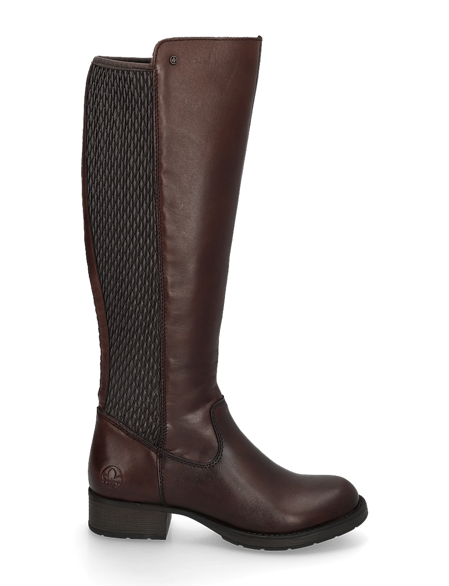 Rieker - Z9591-29 - langskaftede støvler - brown - 2