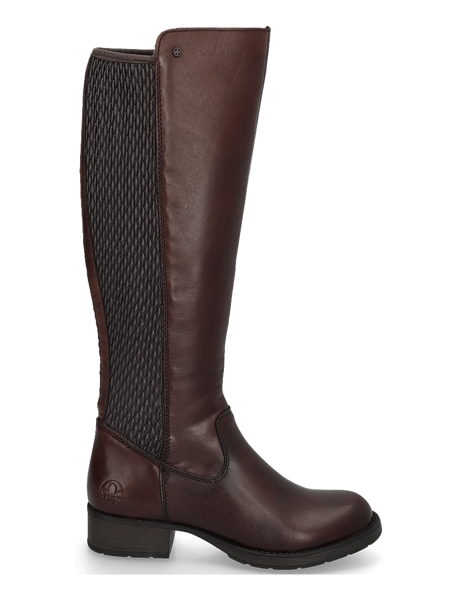 Rieker - Z9591-29 - knähöga stövlar - brown - 2