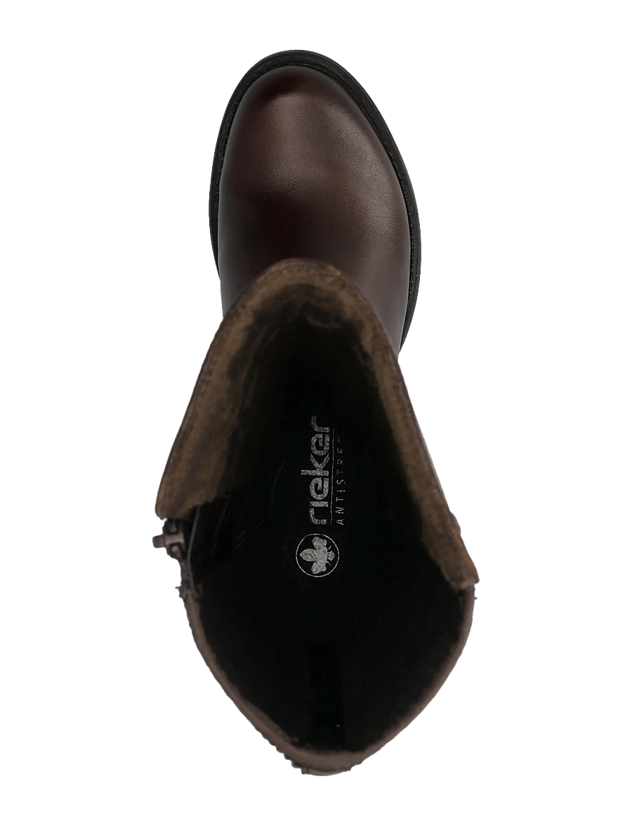 Rieker - Z9591-29 - langskaftede støvler - brown - 3