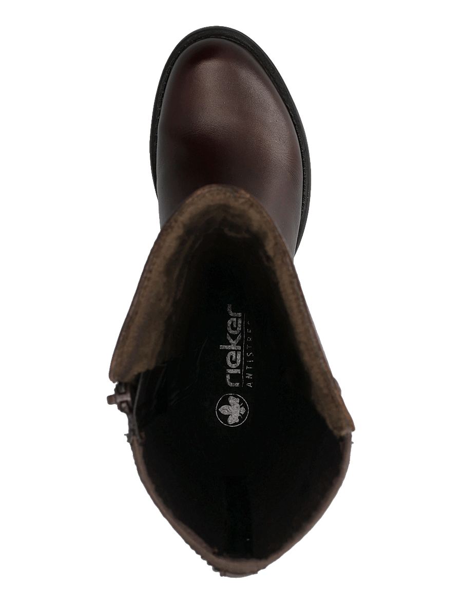 Rieker - Z9591-29 - knähöga stövlar - brown - 3