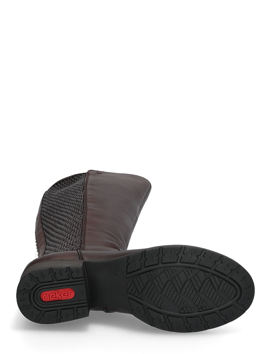 Rieker - Z9591-29 - langskaftede støvler - brown - 4