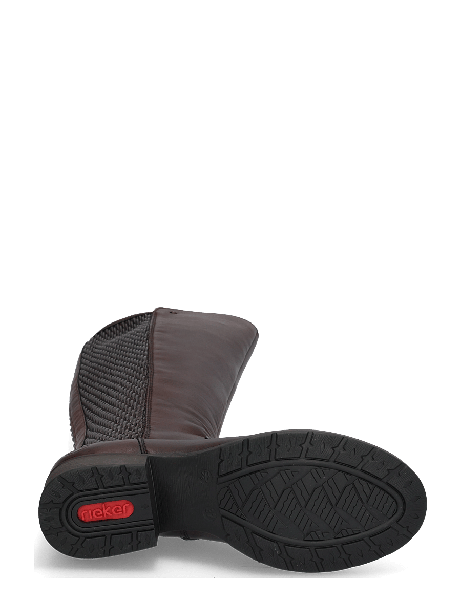 Rieker - Z9591-29 - knähöga stövlar - brown - 4