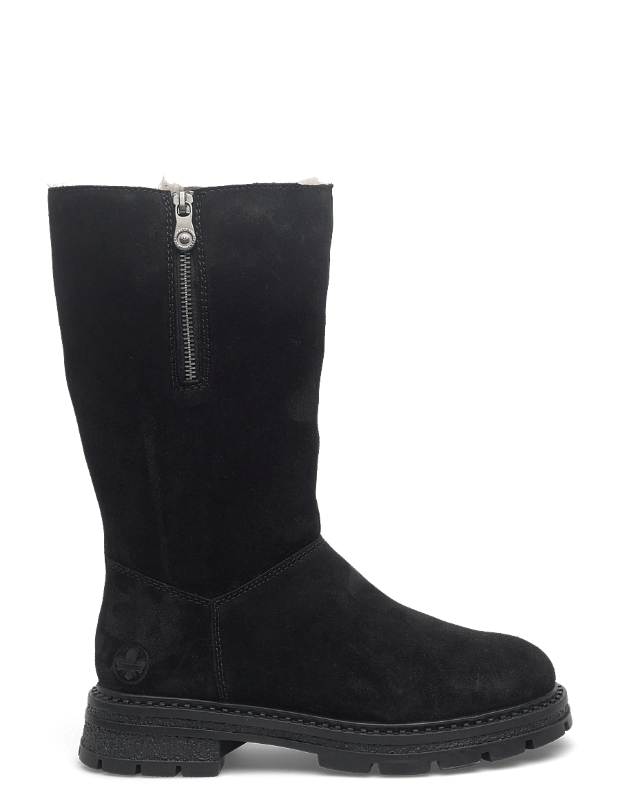 Rieker - Z9858 - stiefeletten mit absatz - black - 1