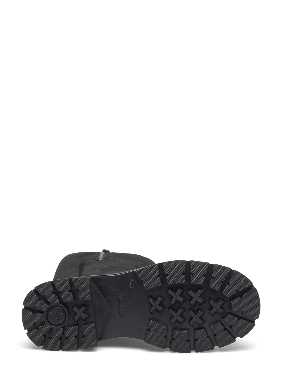 Rieker - Z9858 - stiefeletten mit absatz - black - 4