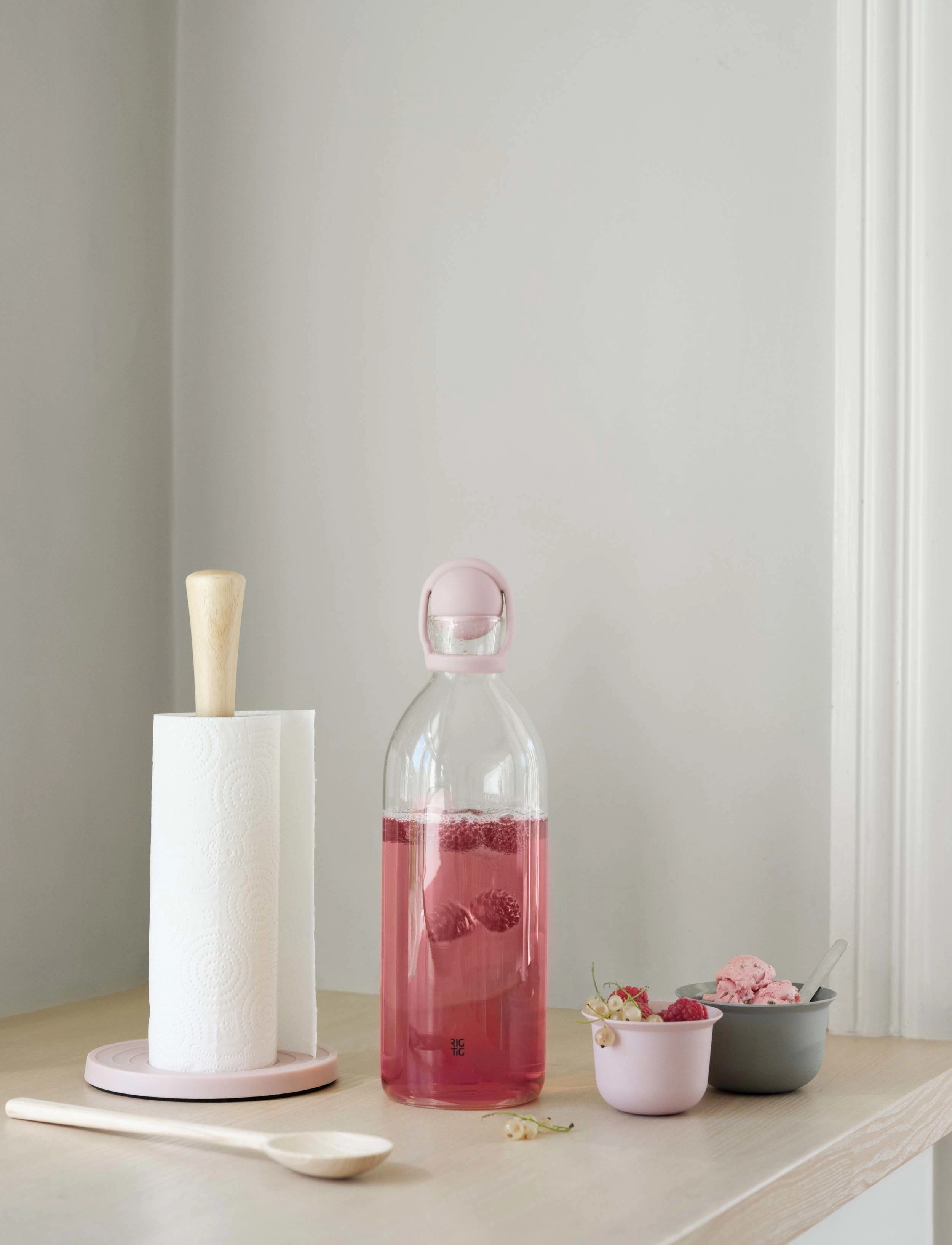 RIG-TIG Roll-It Køkkenrulleholder Rose, H:30 cm, Kitchen, Beige - Household Paperholder, Homeware
