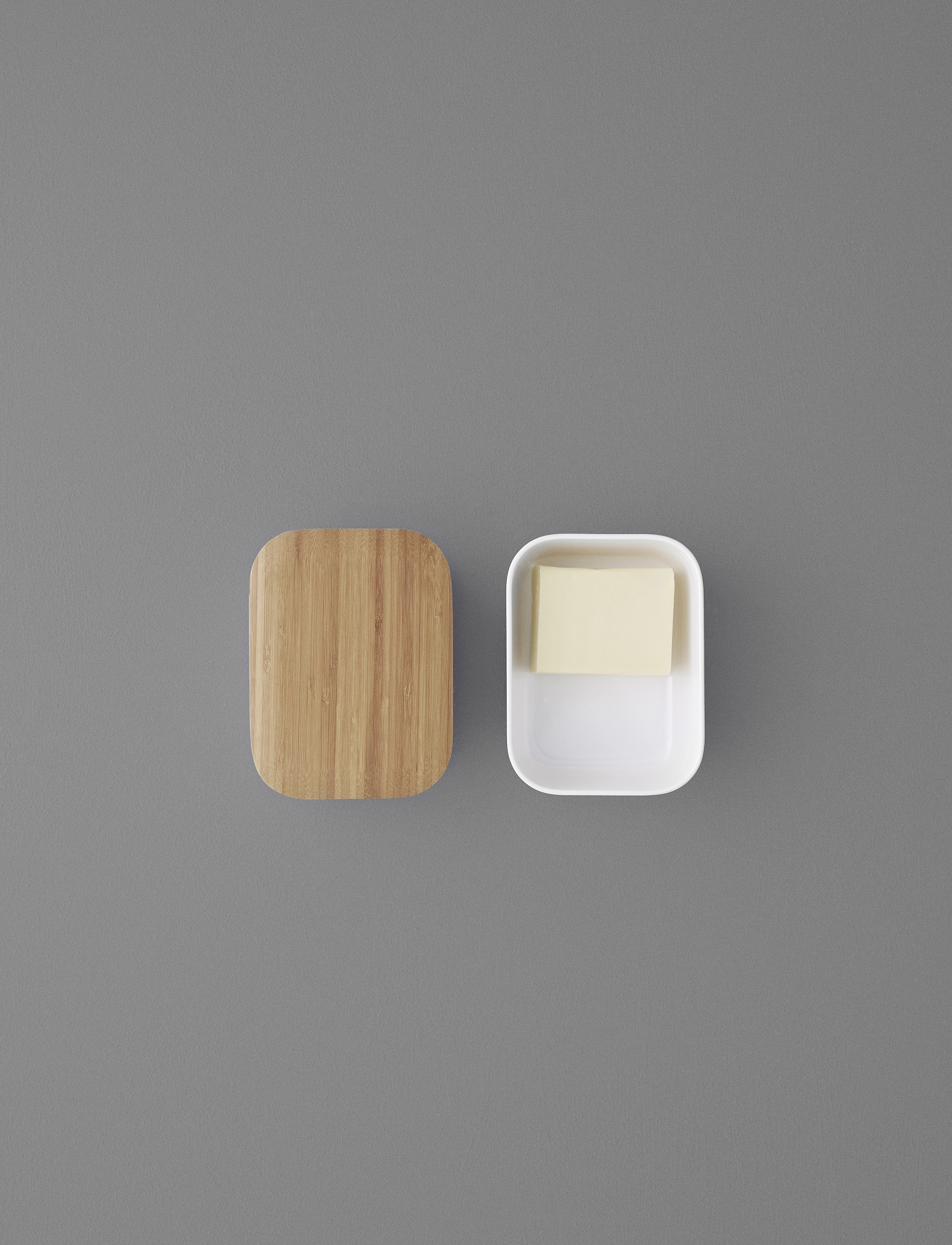 RIG-TIG - BOX-IT smørboks white - white - 2