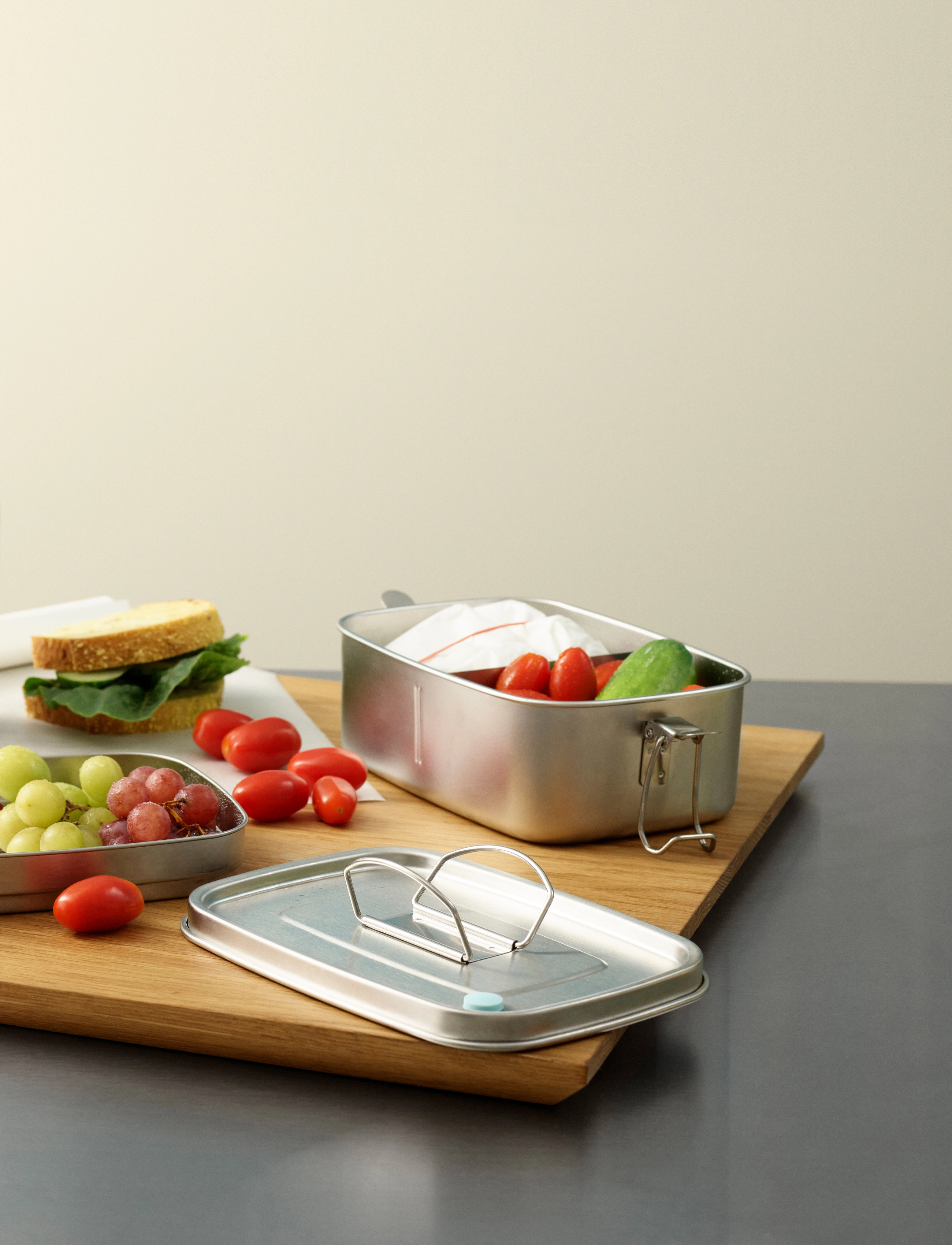 RIG-TIG - Buddy food box Steel - steel - 3