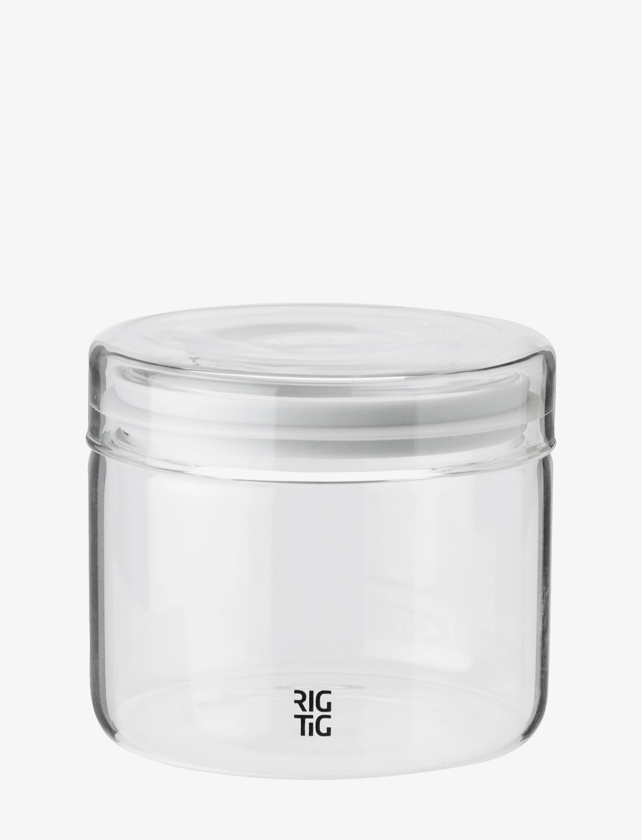 RIG-TIG Store-It storage jar - Kampaania - LIGHT GREY / clear