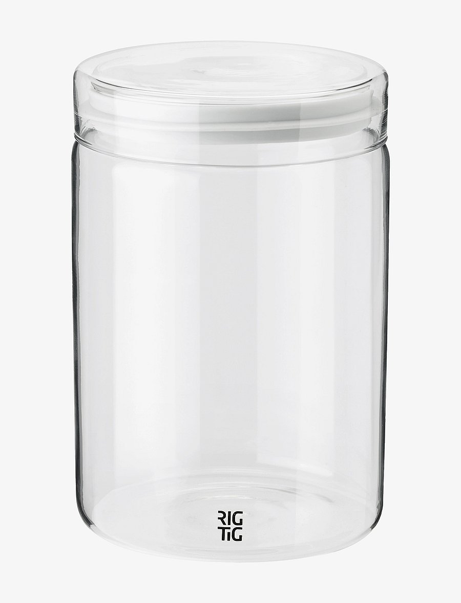 RIG-TIG - Store-It storage jar - säilituspurgid - light grey - 2
