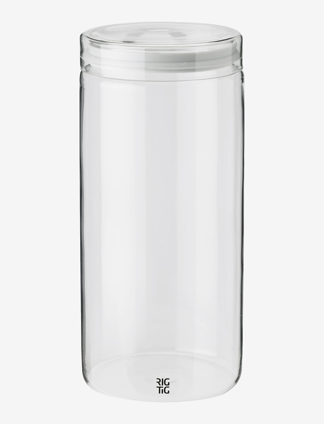 RIG-TIG - Store-It storage jar - laveste priser - light grey - 0