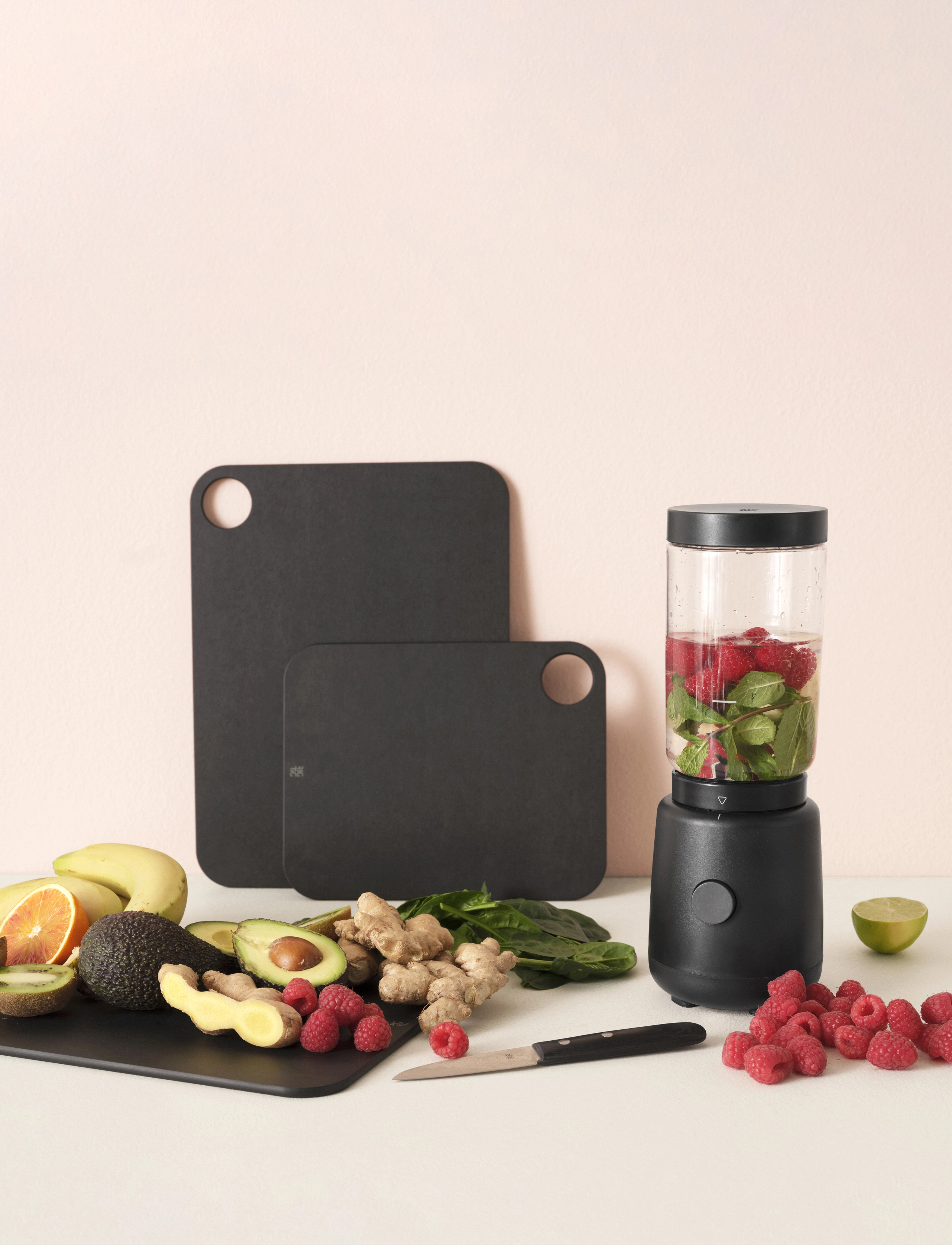 RIG-TIG Cut-It Skærebræt W 23.5 Cm Black, cm, Cutting Boards, Schwarz - Plastic Homeware