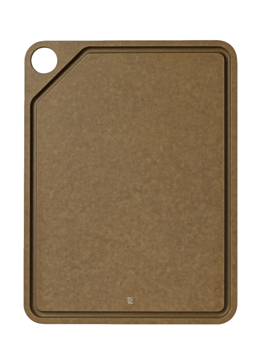 RIG-TIG - CUT-IT chopping board W 39.8 cm brown - schneidebretter - brown - 1