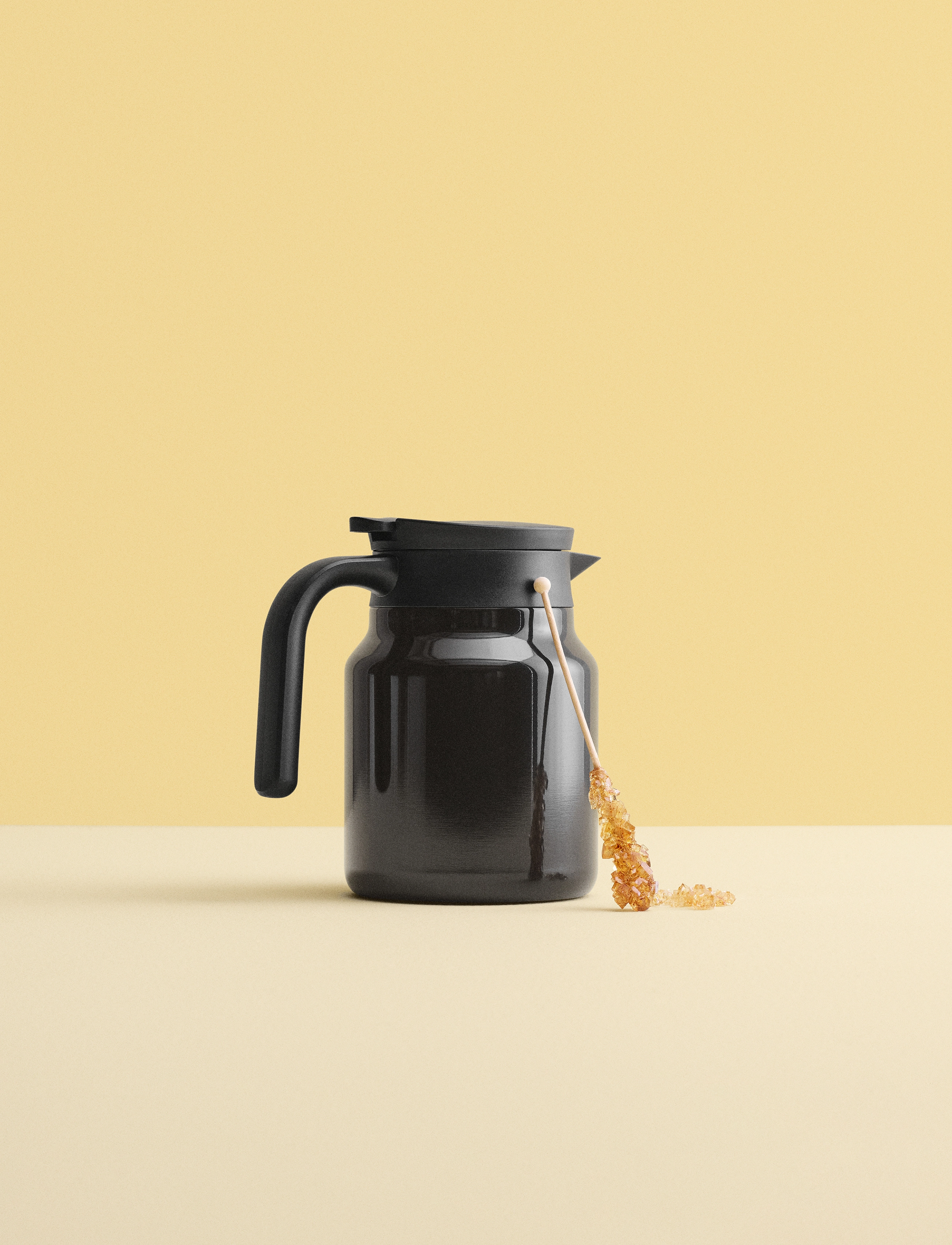 RIG-TIG Therm-It Termokande 0.9 L. Black, 900 ml, Jugs & Carafes, Schwarz - Thermal Homeware