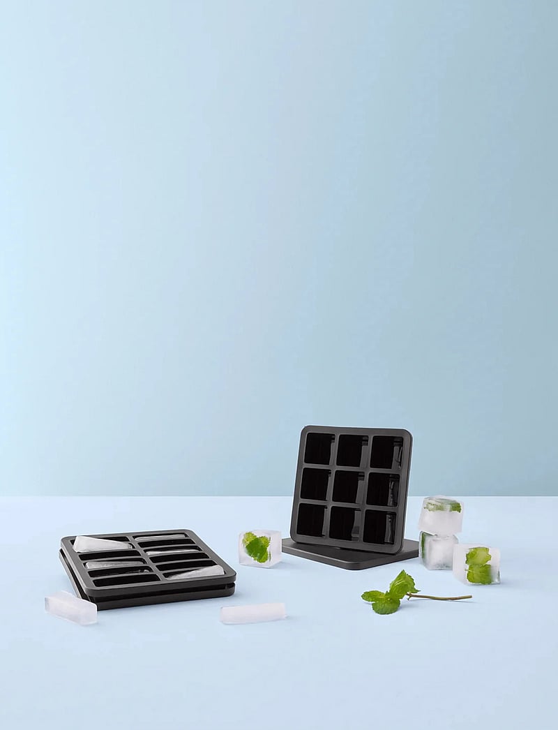 RIG-TIG Rig-tig Freeze-it Ice Cube Tray With Lid H 5 Cm Black ...