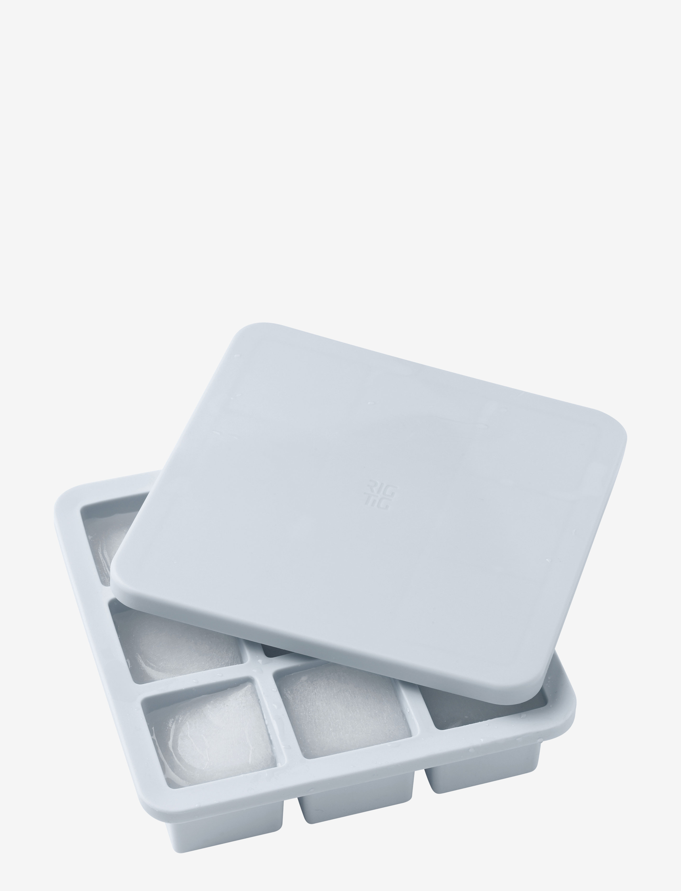 FREEZE-IT Iskubsform med lock light blue - LIGHT BLUE