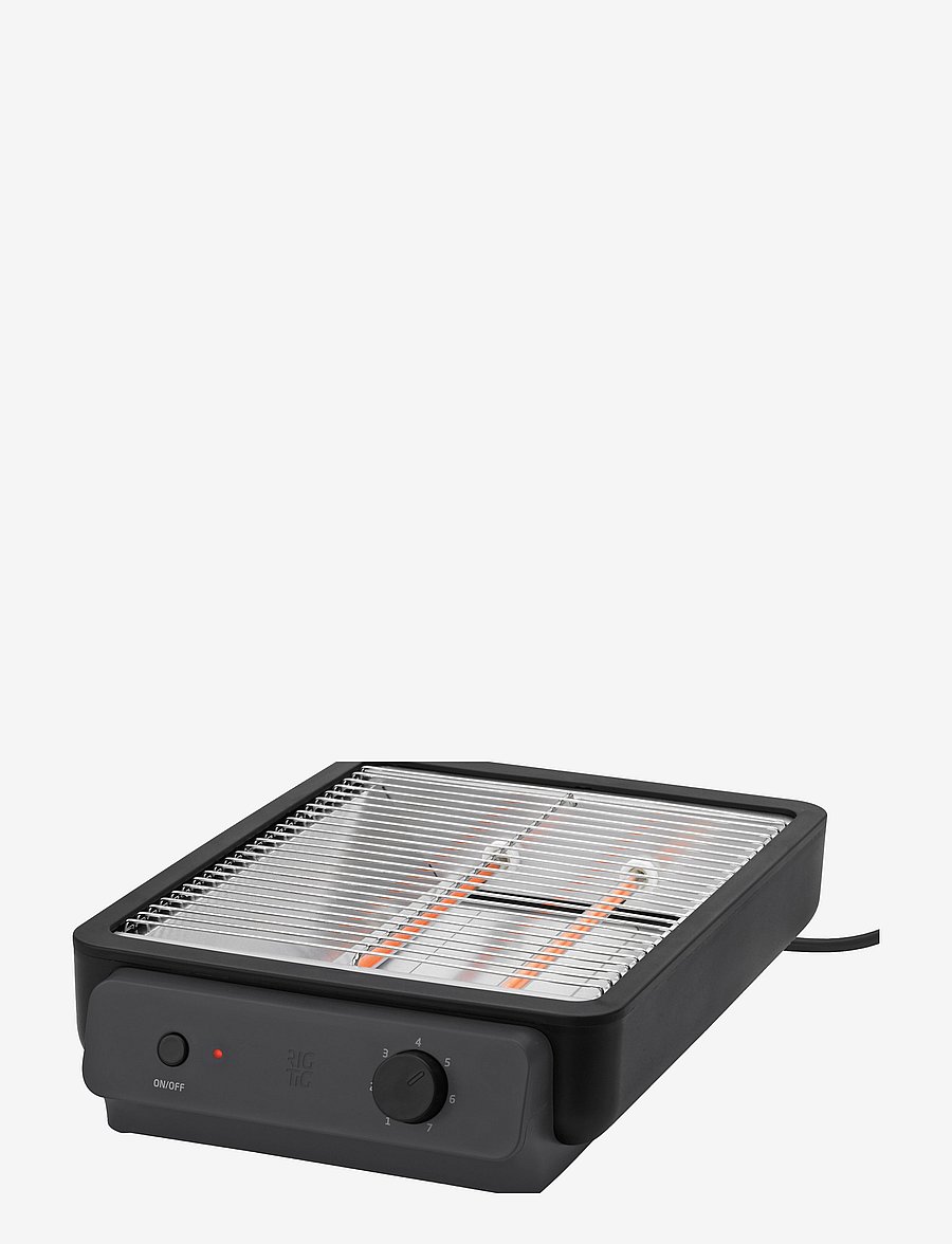 RIG-TIG - FOODIE brödrost black, 600 W - rösterid - black - 1