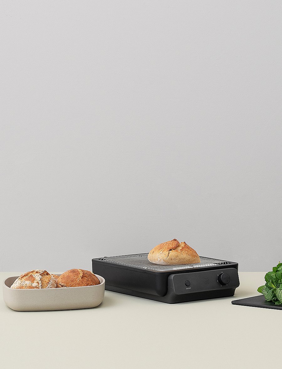 RIG-TIG - FOODIE brödrost black, 600 W - rösterid - black - 0