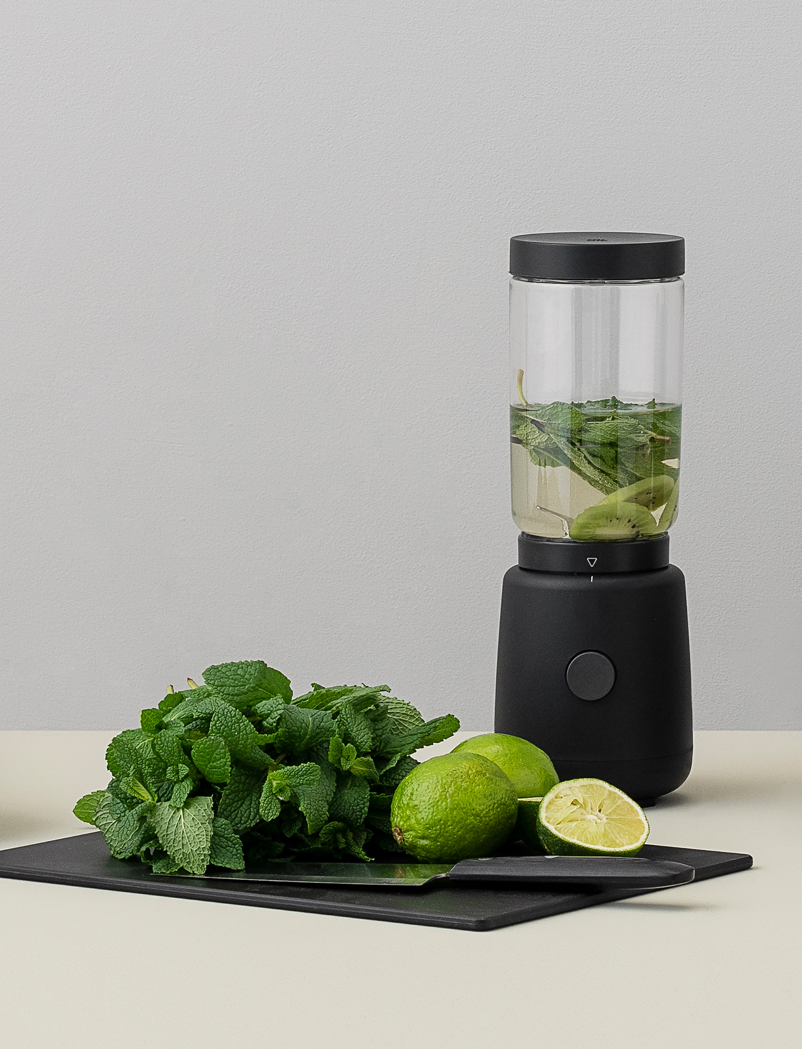 RIG-TIG Foodie Smoothieblender 0.5 L. Black, 500 ml, Black, Køkkenmaskiner > Mixere Og Blendere, Unisex