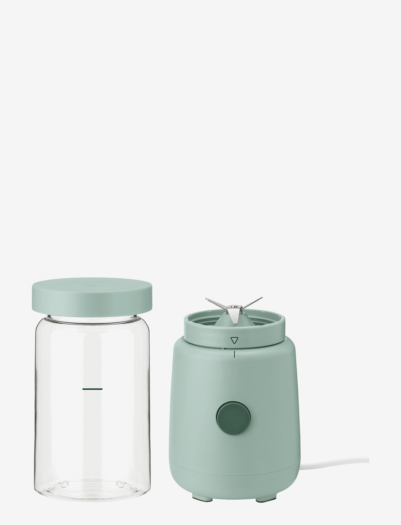 RIG-TIG - FOODIE smoothieblender 0.5 l. light green - mixer - light green - 1