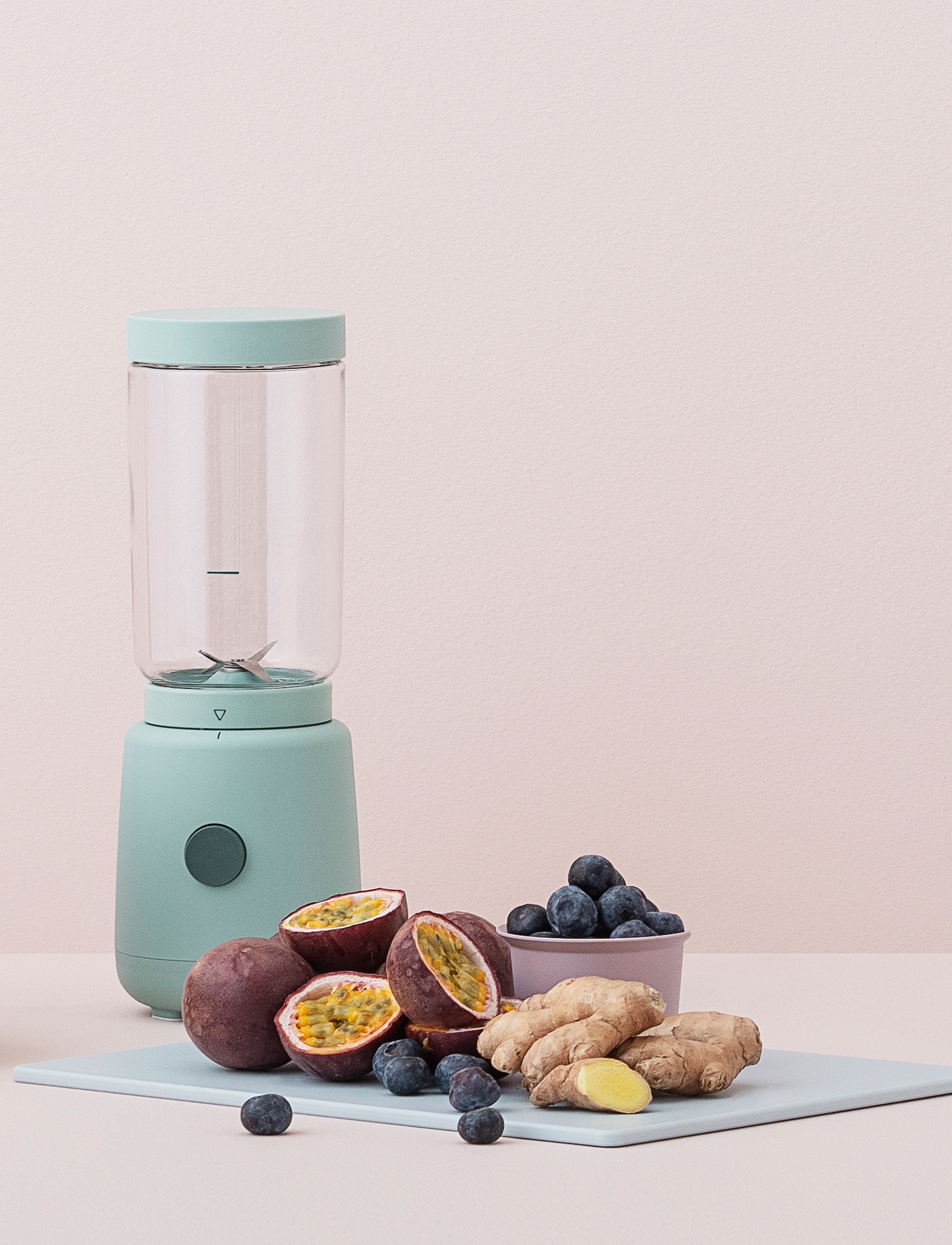 RIG-TIG - FOODIE smoothieblender 0.5 l. light green - mikserid ja blenderid - light green - 0